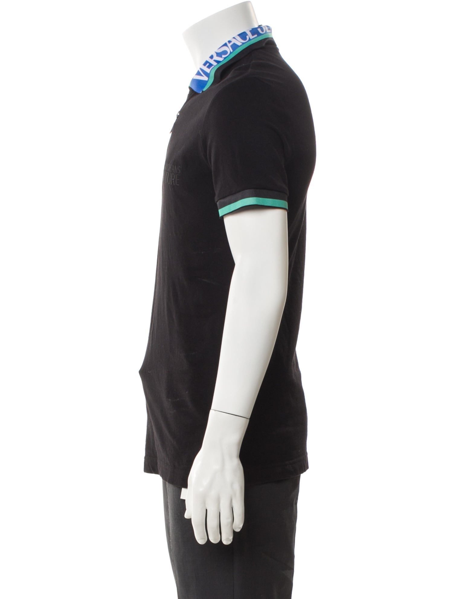 Versace Collar Short Sleeve Polo Shirt