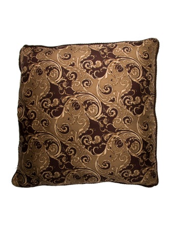 Versace Silk Throw Pillow