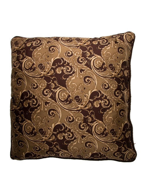 Versace Silk Throw Pillow