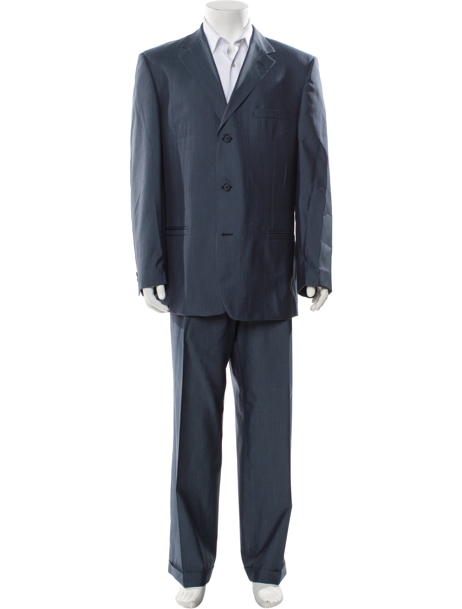 Versace Wool Two-Piece Suit