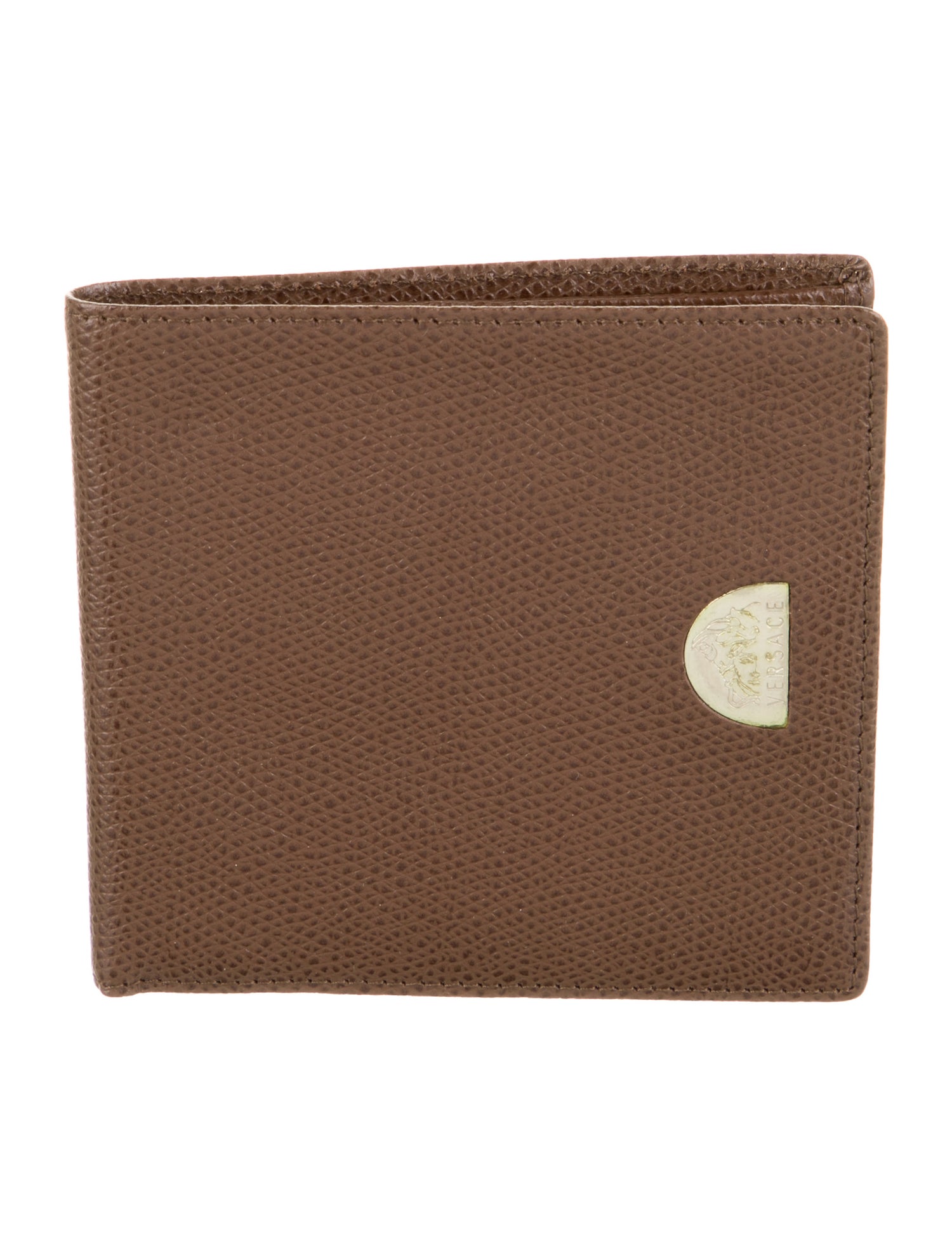 Versace Leather Bifold Wallet