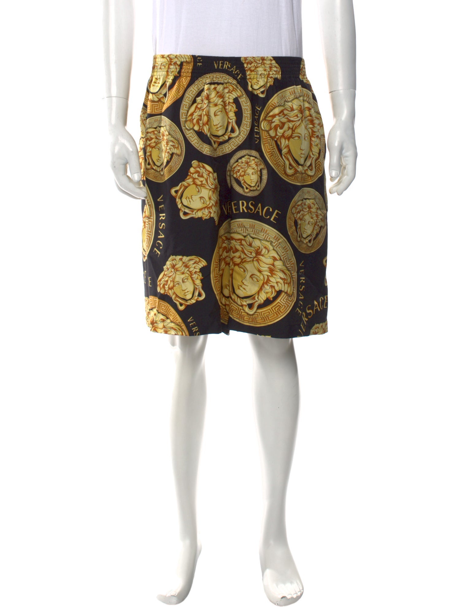 Versace Silk Shorts