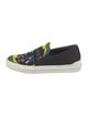 Versace Canvas Printed Loafers
