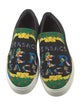 Versace Canvas Printed Loafers