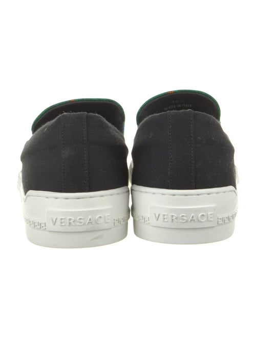 Versace Canvas Printed Loafers