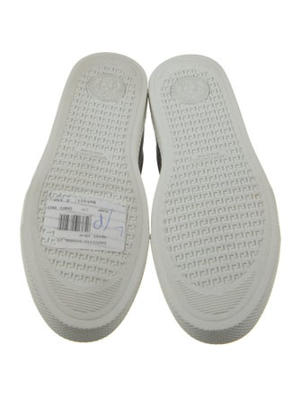 Versace Canvas Printed Loafers