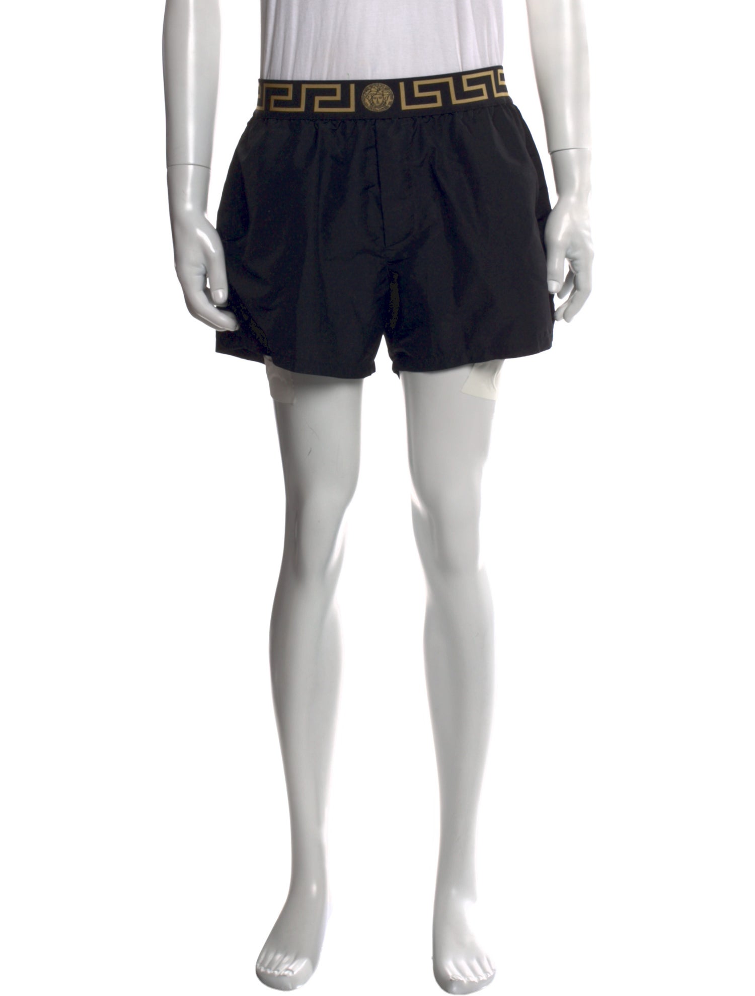 Versace Graphic Print Jogger Shorts