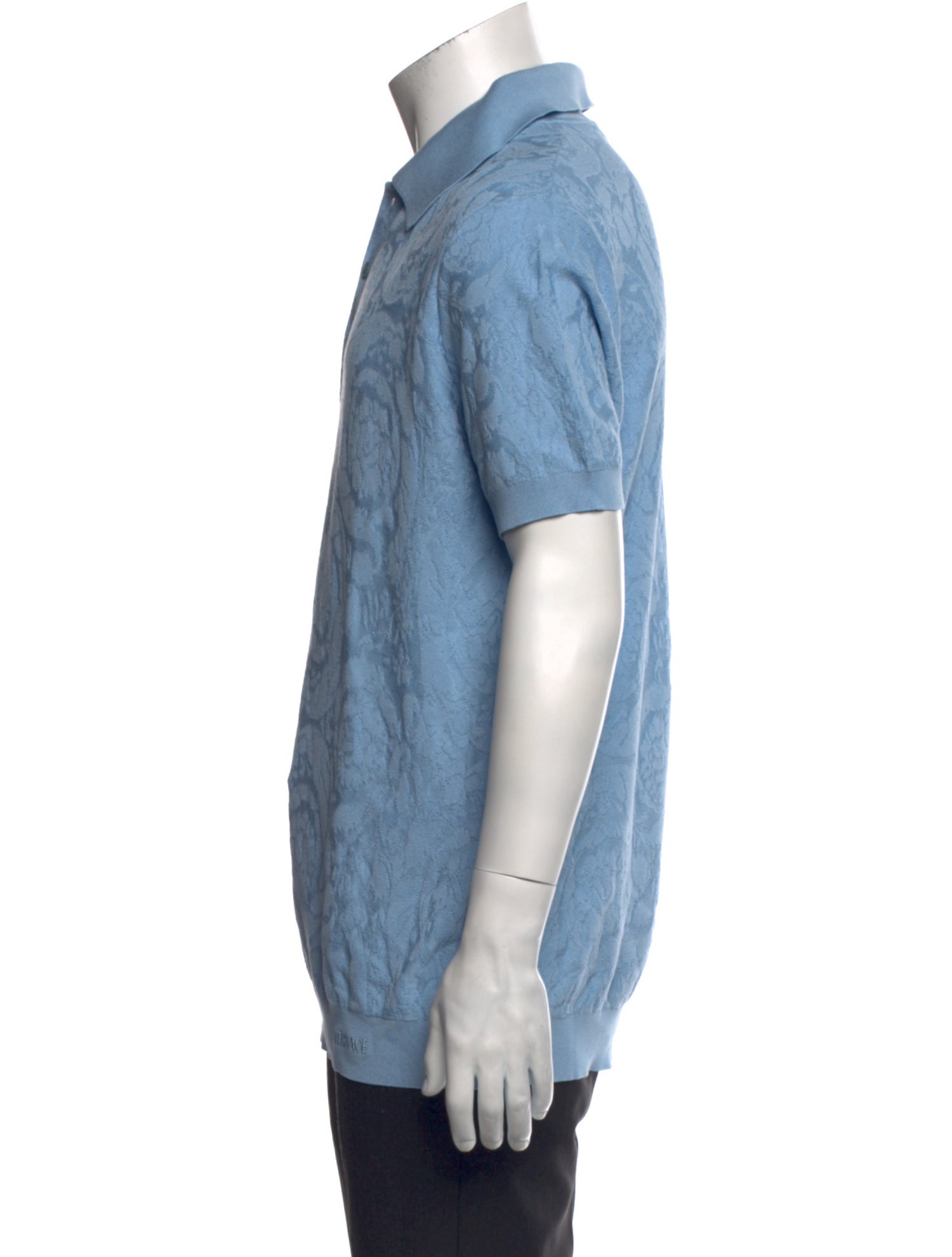 Versace Collar Short Sleeve Polo Shirt