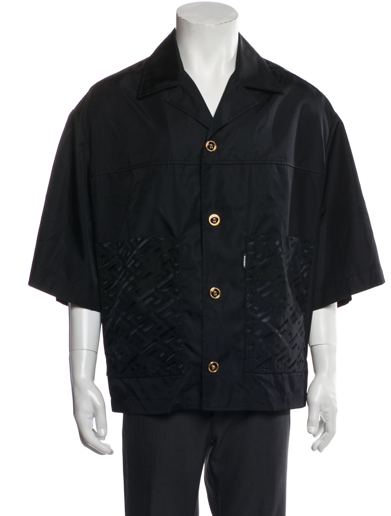 Versace Three-Quarter Sleeve Shirt