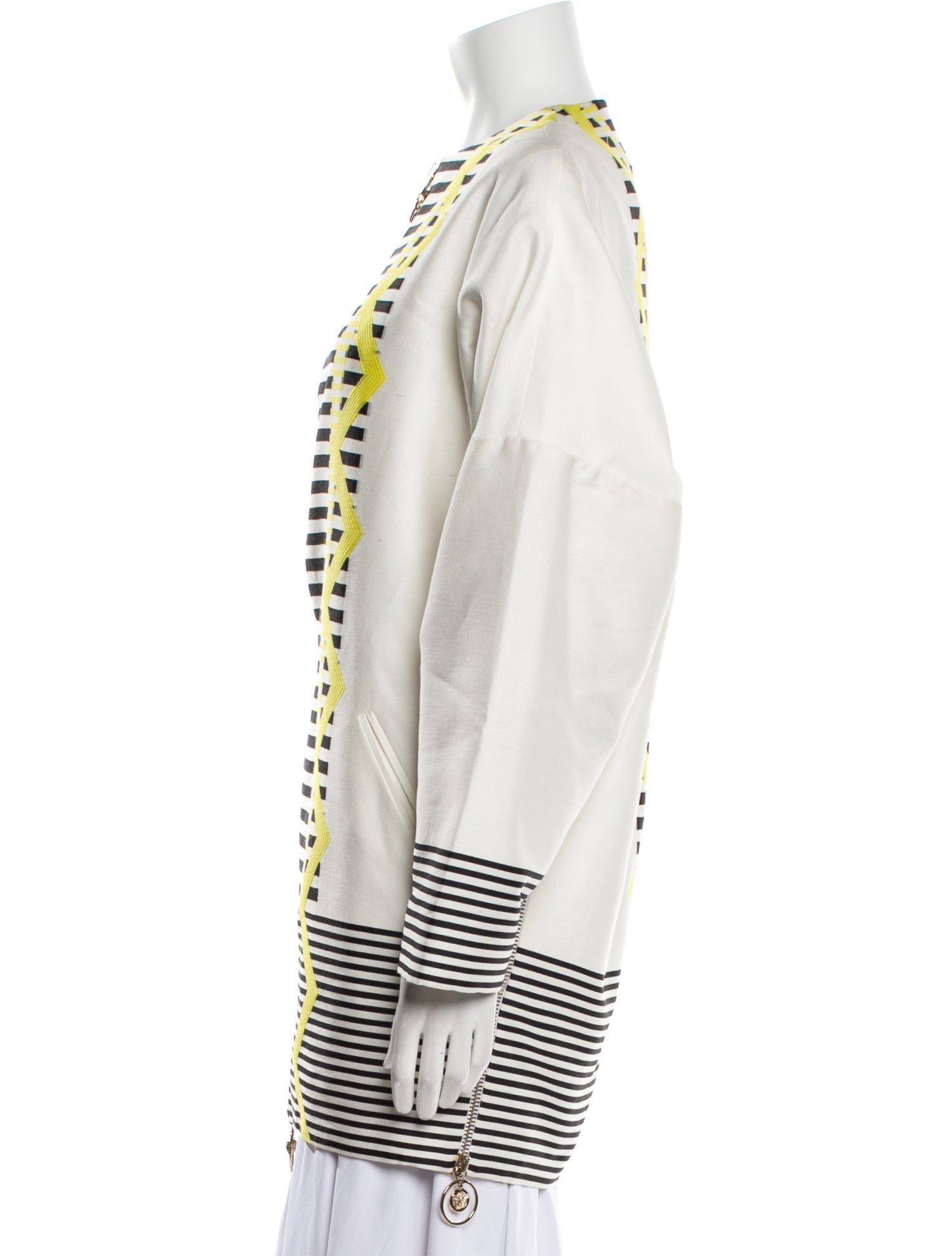 Versace Striped Coat