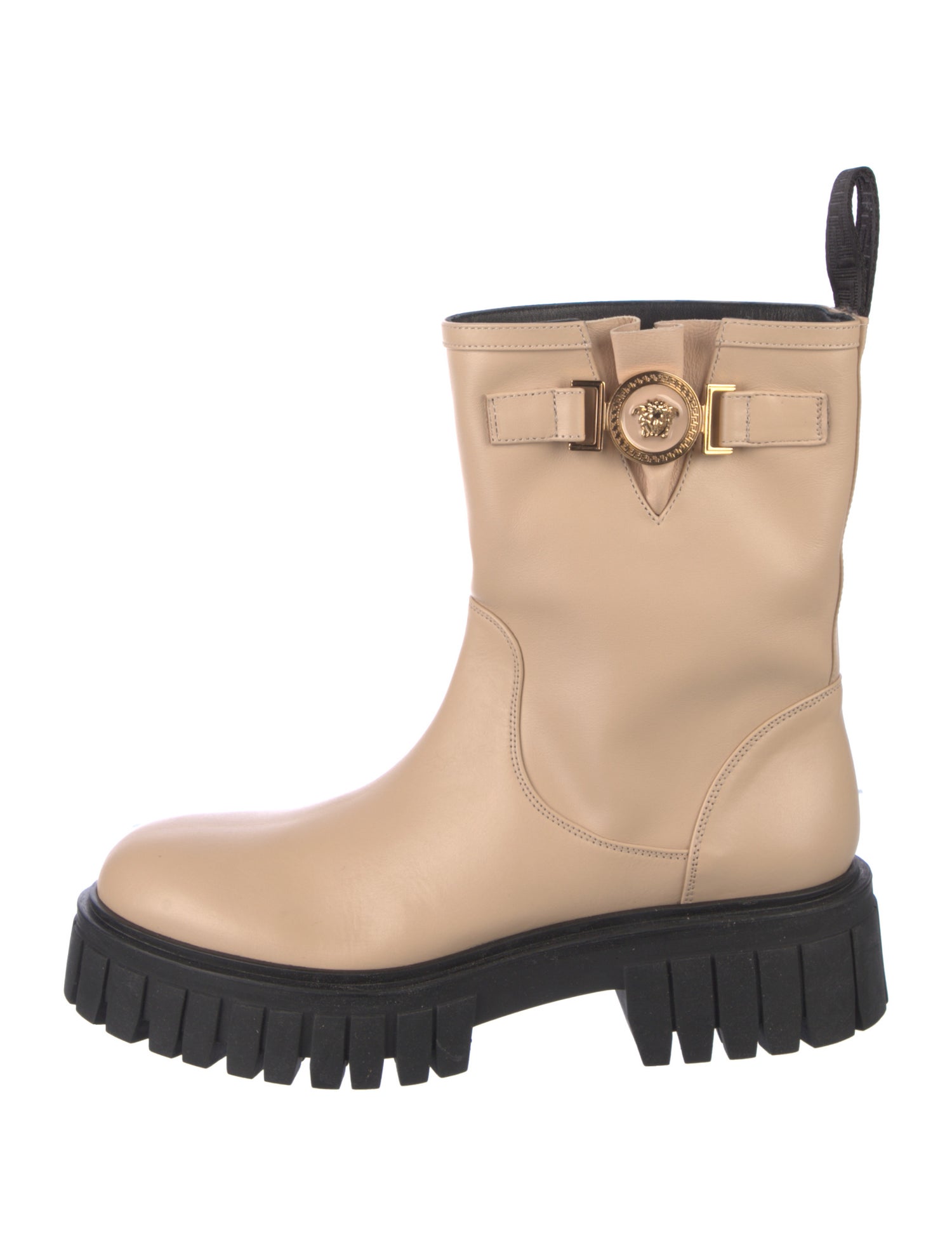 Versace Leather Boots