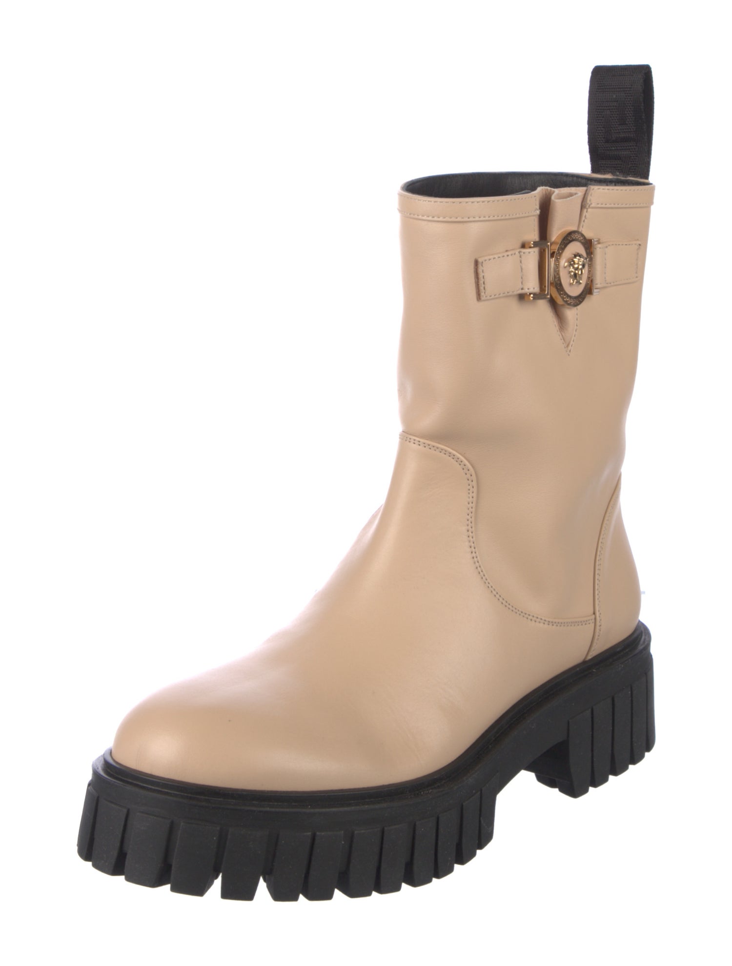 Versace Leather Boots