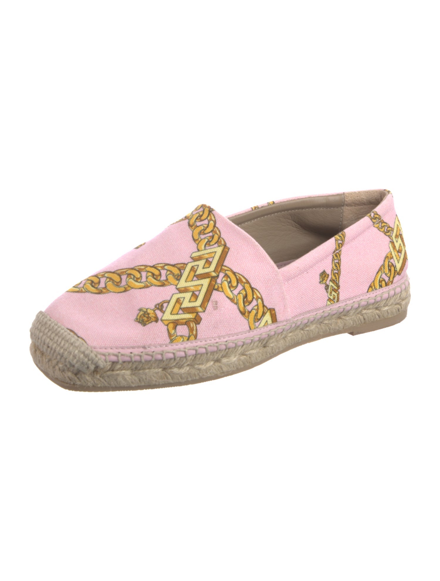 Versace Canvas Printed Espadrilles