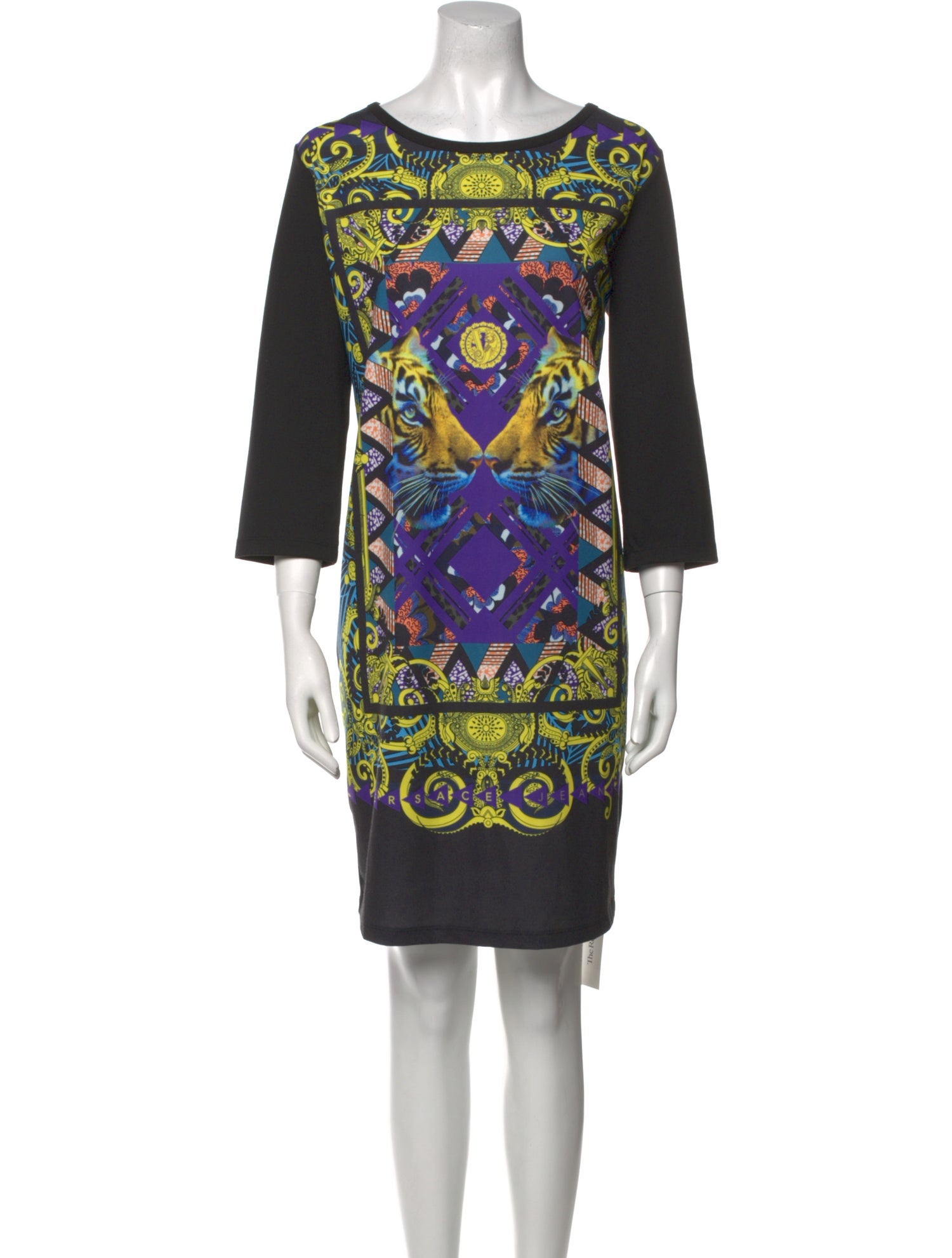 Versace Printed Mini Dress