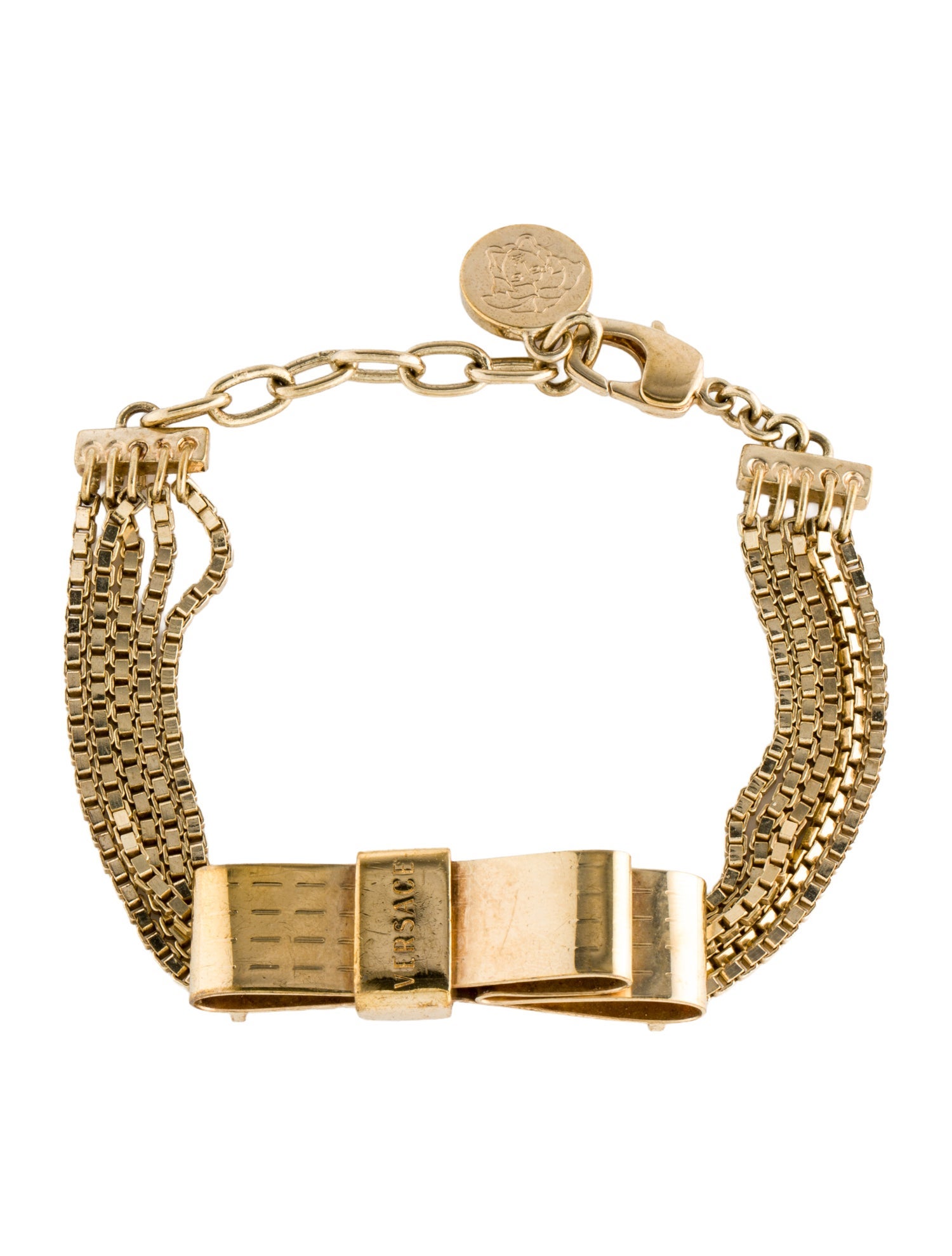 Versace Multistrand Link Bracelet
