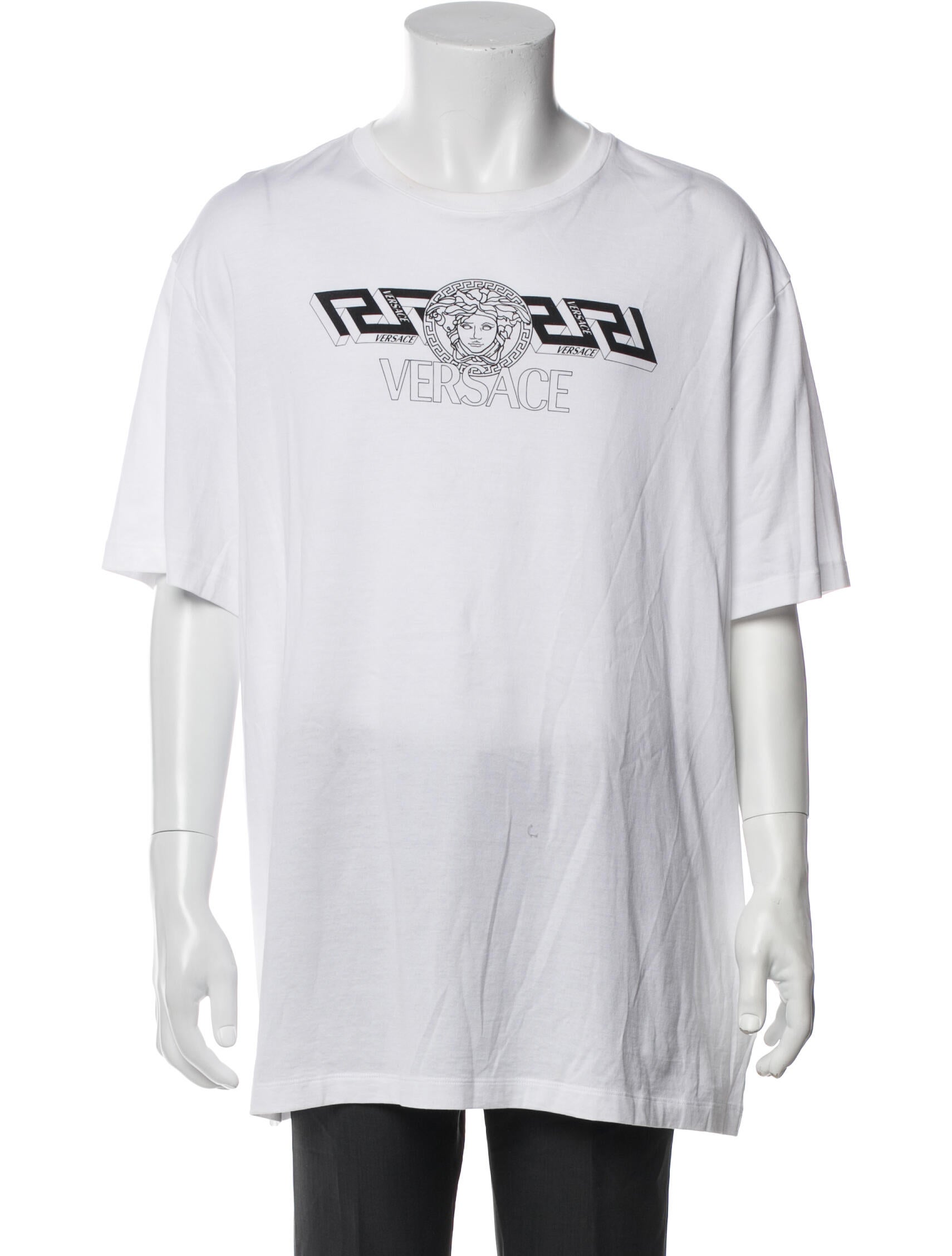 Versace Medusa Insignia Crew Neck T-Shirt