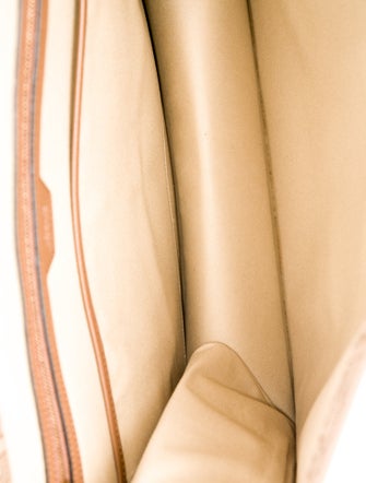 Versace Canvas Messenger Bag