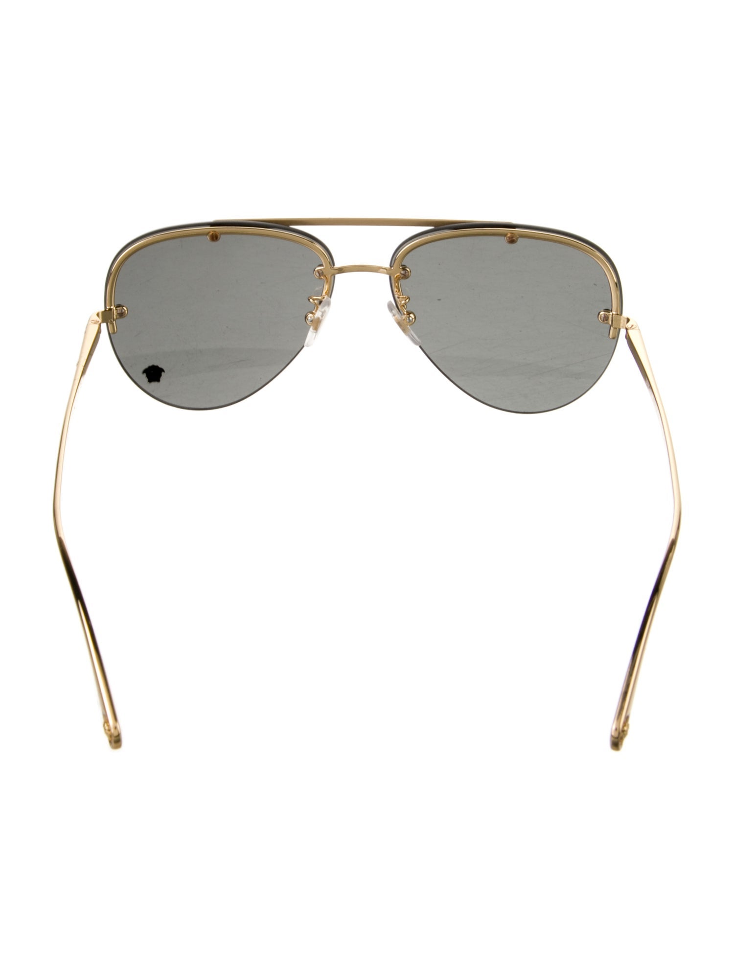 Versace Aviator Tinted Sunglasses