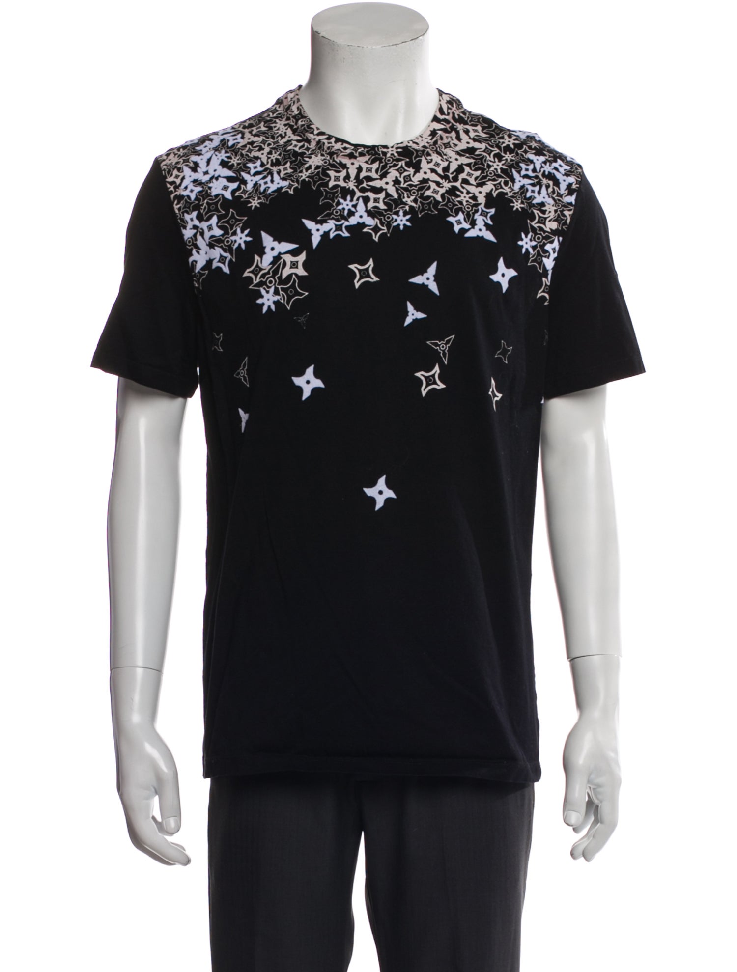 Versace Printed Crew Neck T-Shirt
