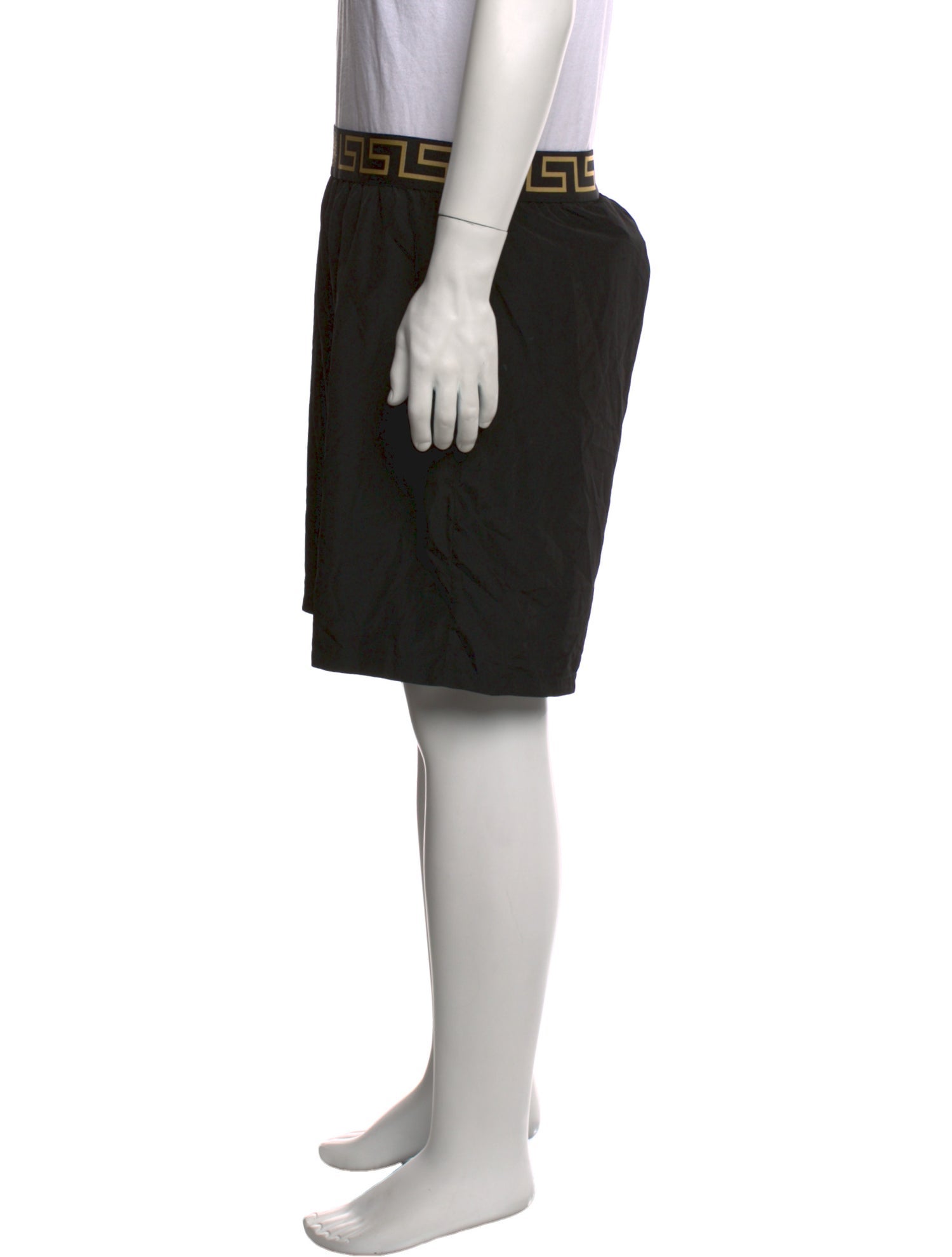 Versace Graphic Print Swim Trunks