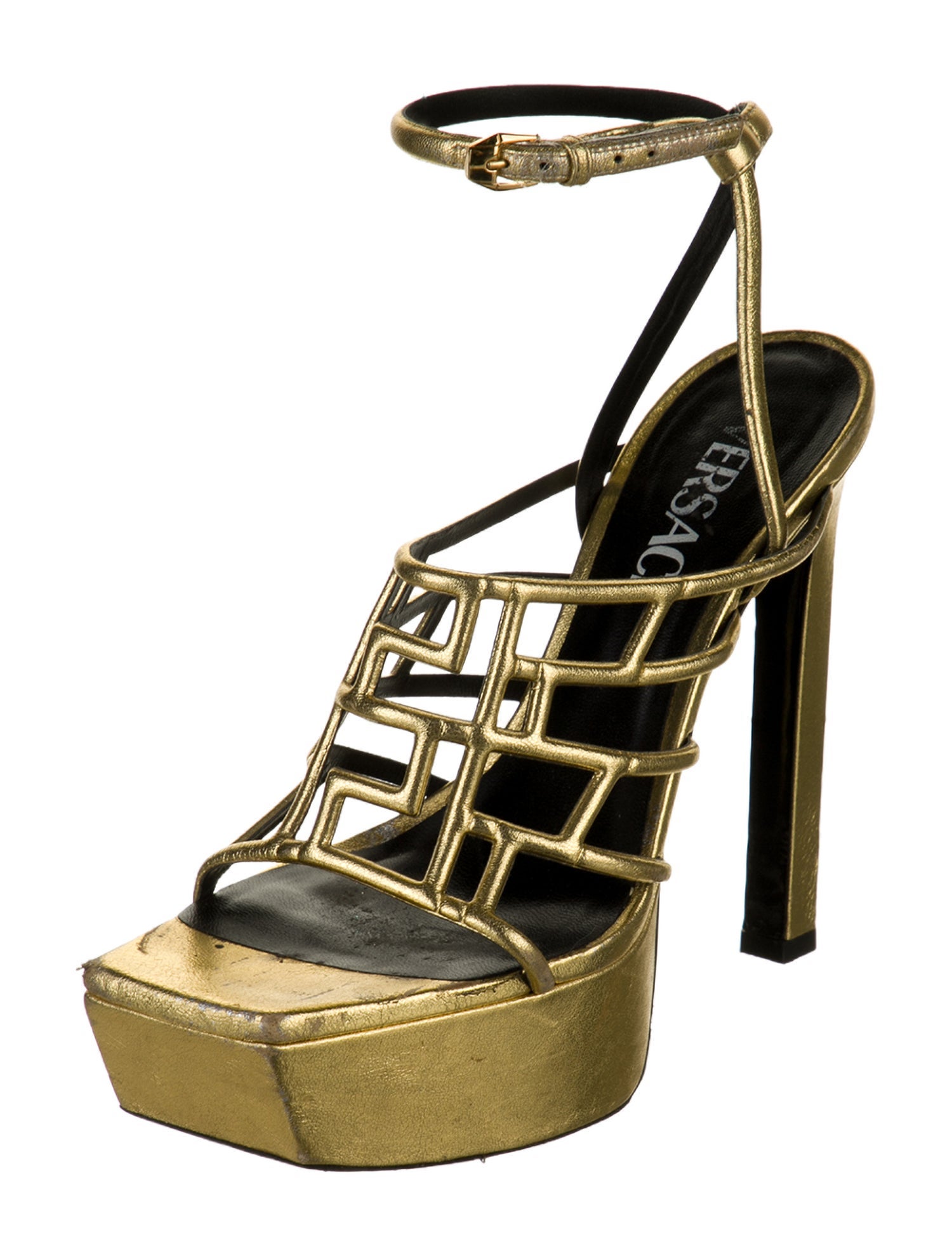 Versace Leather Sandals