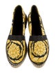 Versace Canvas Floral Print Espadrilles