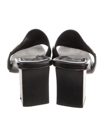 Versace Leather Slides
