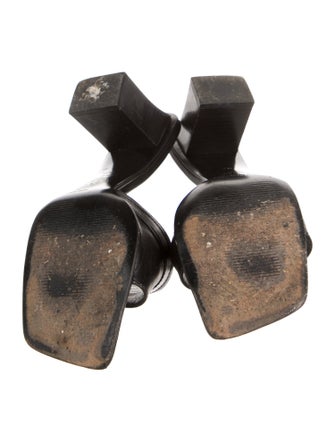 Versace Leather Slides