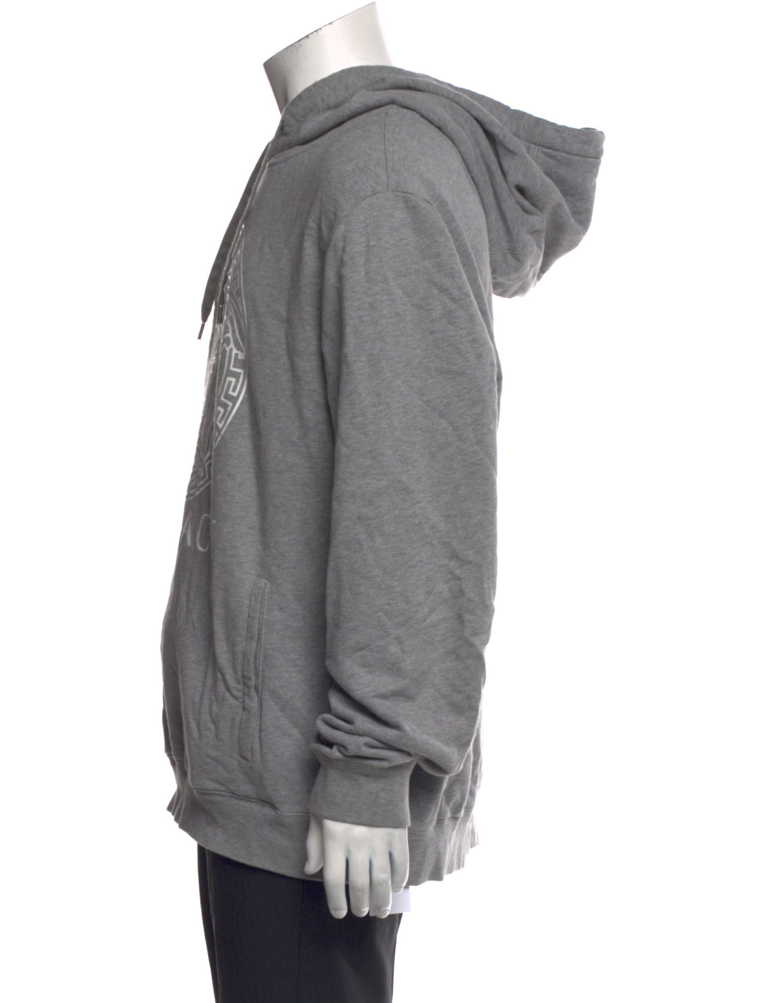 Versace Graphic Print Crew Neck Hoodie