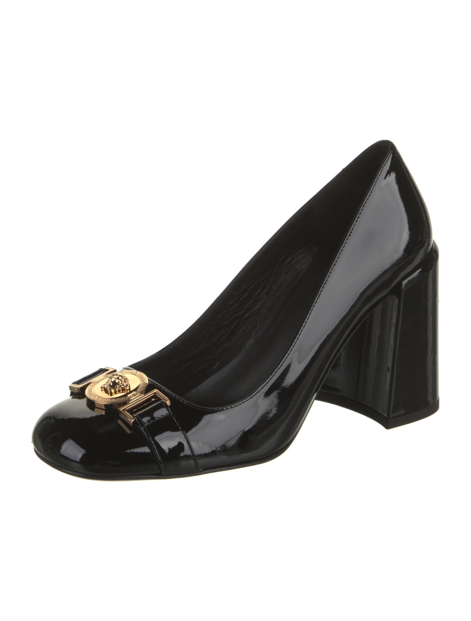Versace Patent Leather Pumps w/ Tags