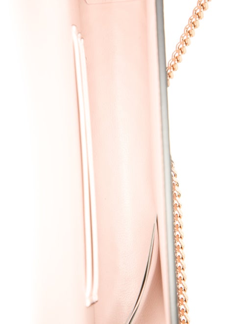 Versace Embossed Leather Clutch