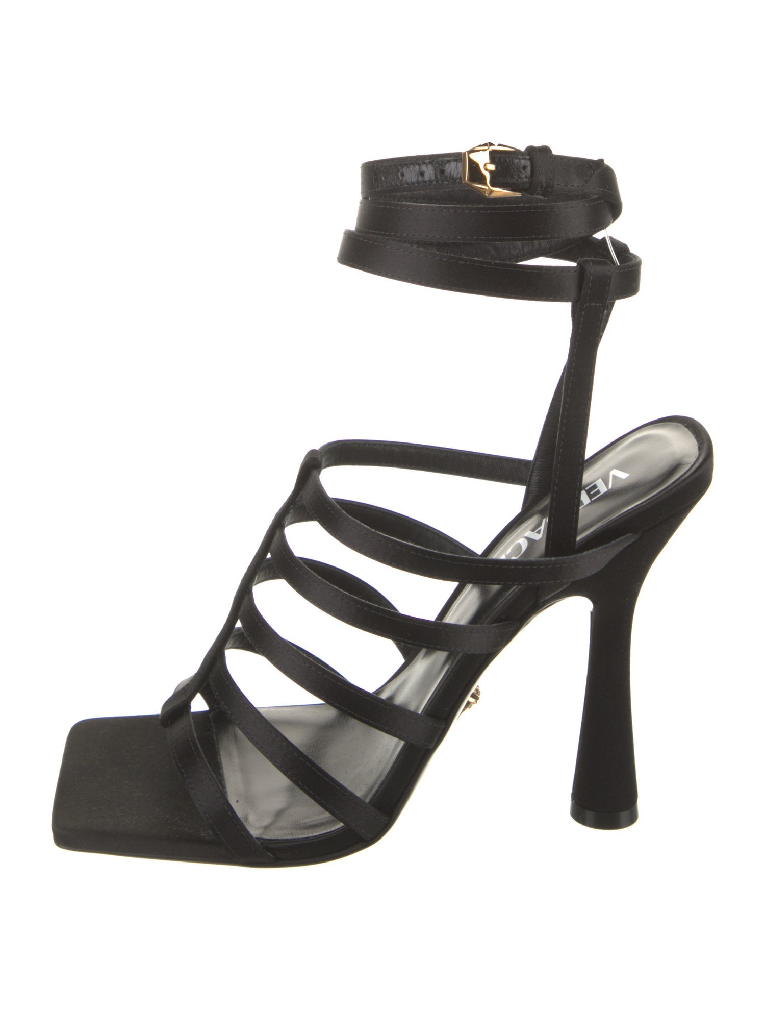 Versace Satin Sandals w/ Tags
