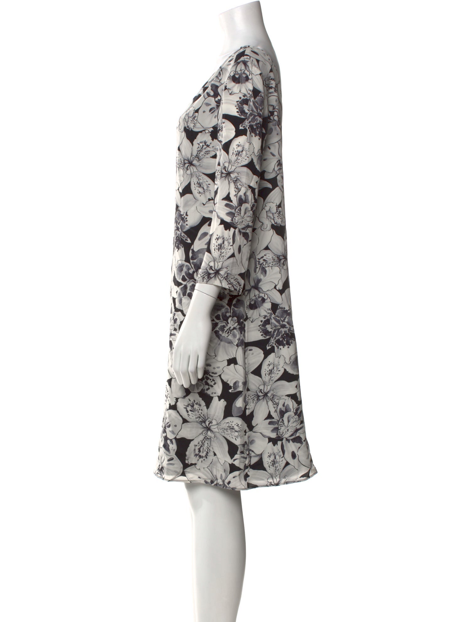 Versace Silk Knee-Length Dress