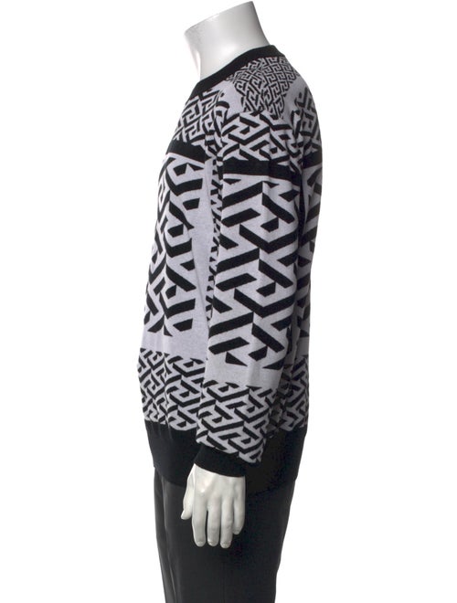 Versace Wool Printed Pullover