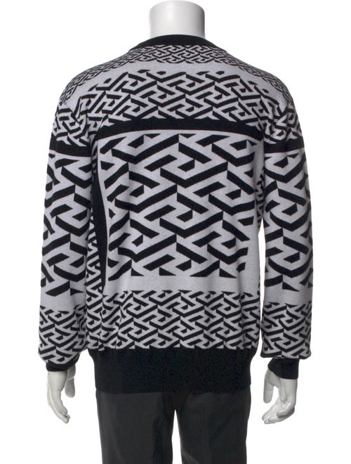 Versace Wool Printed Pullover