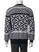 Versace Wool Printed Pullover