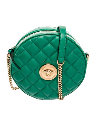 Versace Leather Crossbody Bag