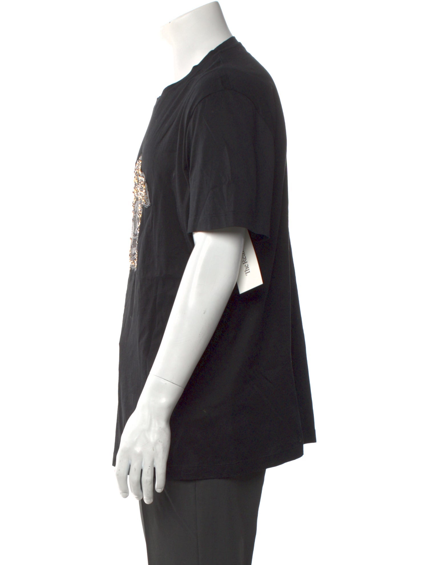 Versace Graphic Print Crew Neck T-Shirt