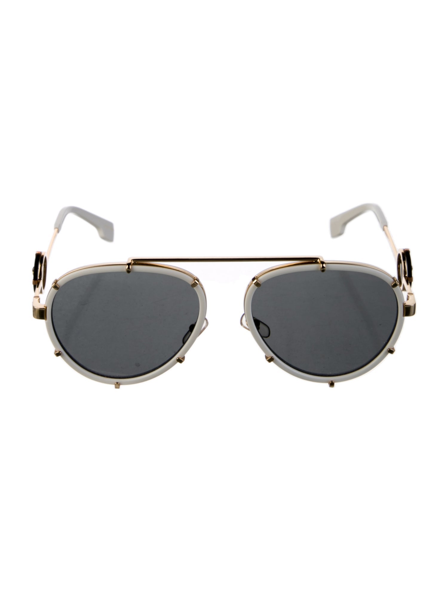 Versace Aviator Tinted Sunglasses