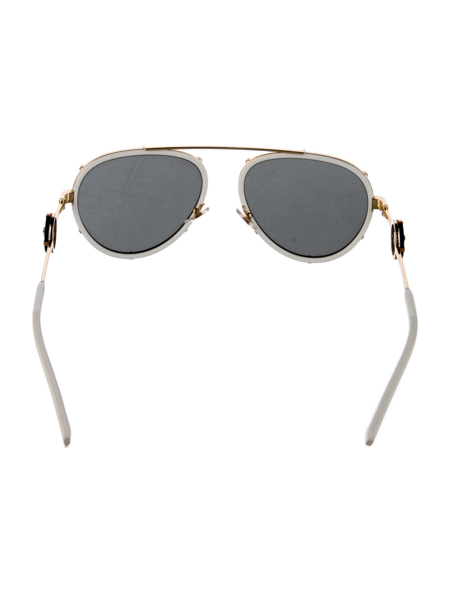 Versace Aviator Tinted Sunglasses