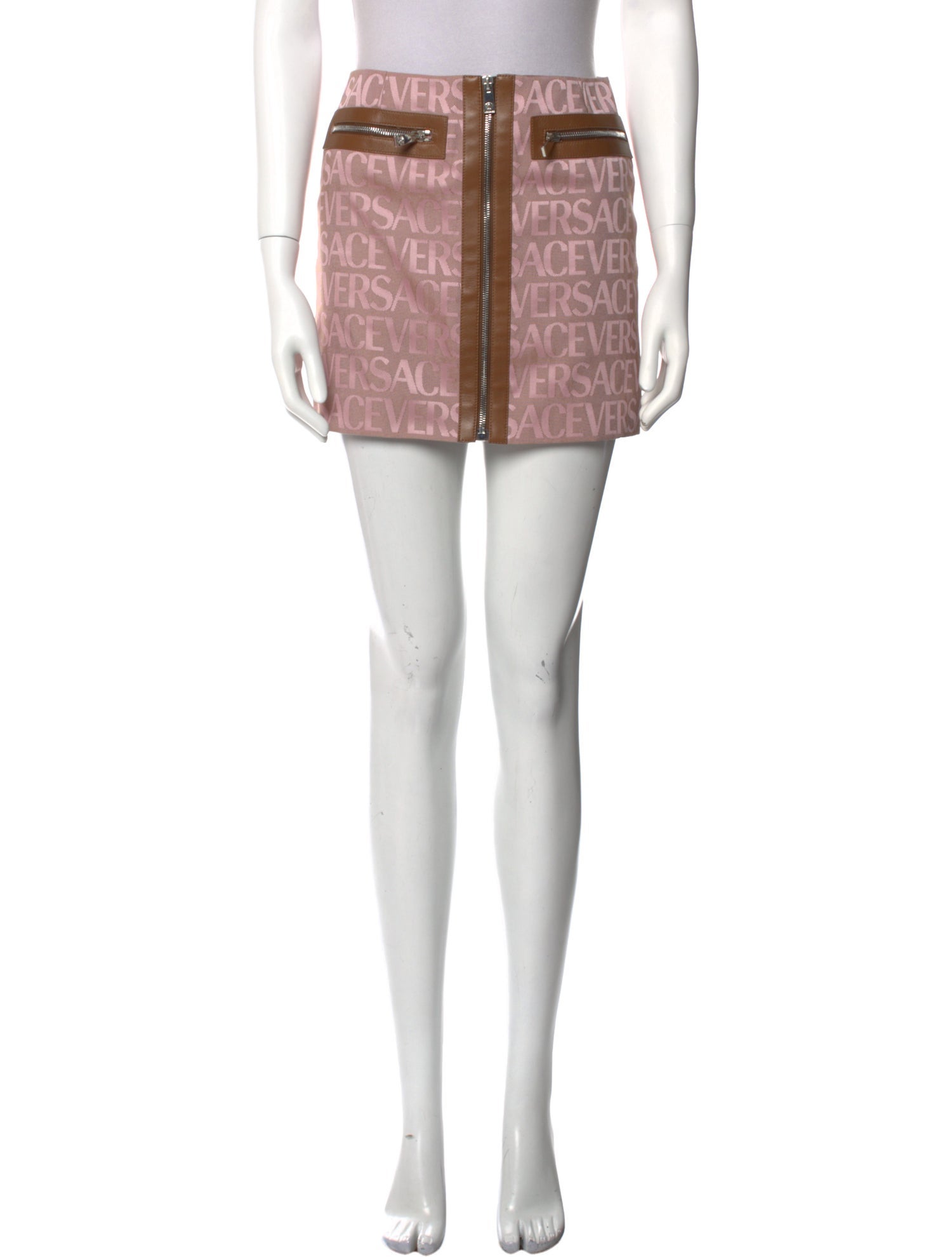 Versace Printed Mini Skirt