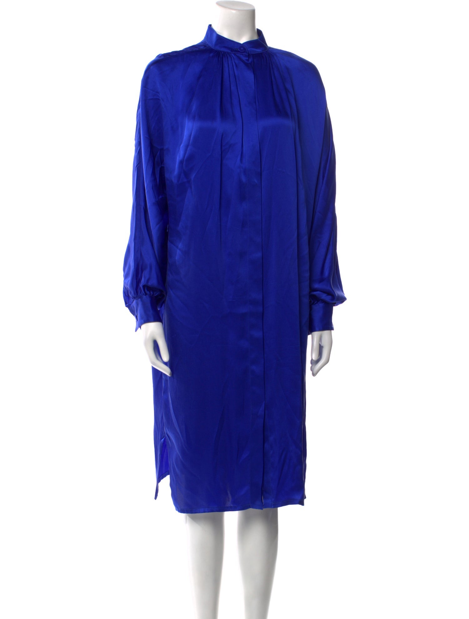 Versace Silk Midi Length Dress