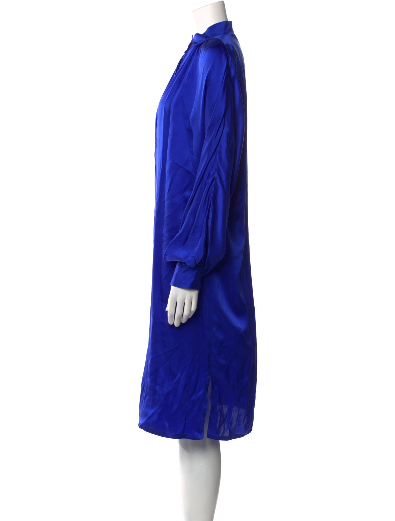 Versace Silk Midi Length Dress