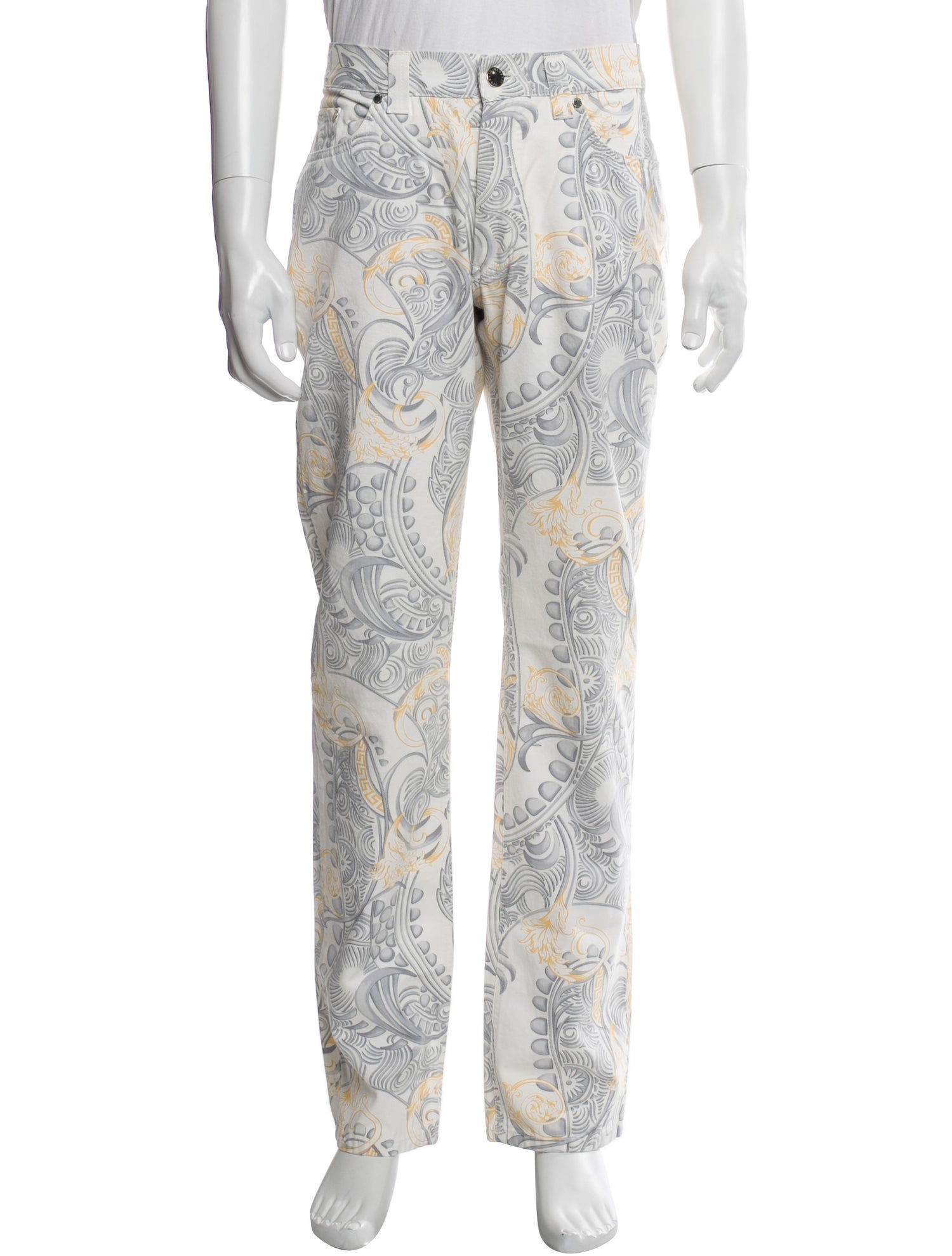 Versace Paisley Print Pants