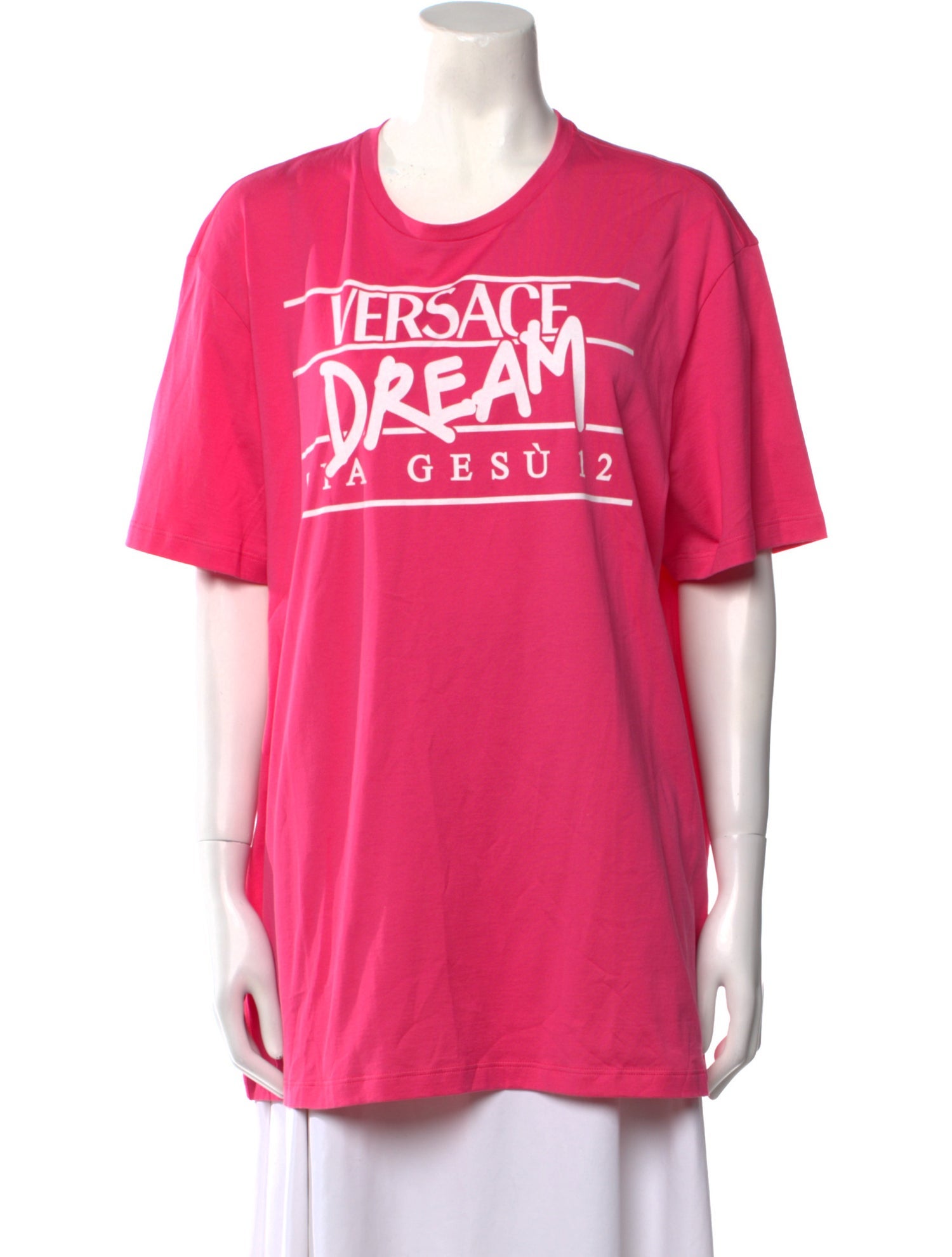 Versace Graphic Print Crew Neck T-Shirt w/ Tags