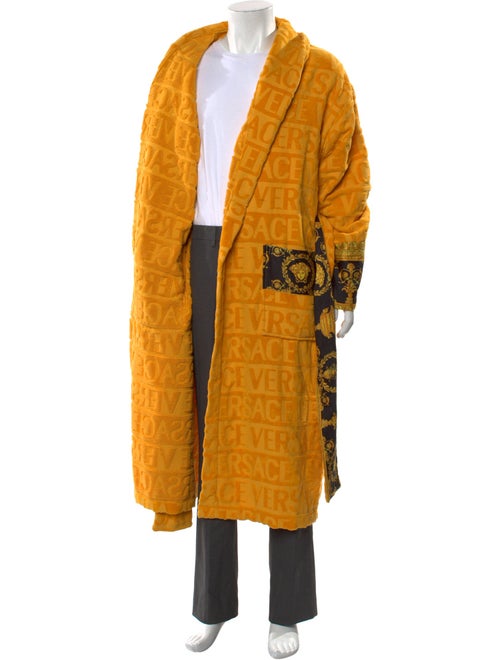 Versace Graphic Print Robe
