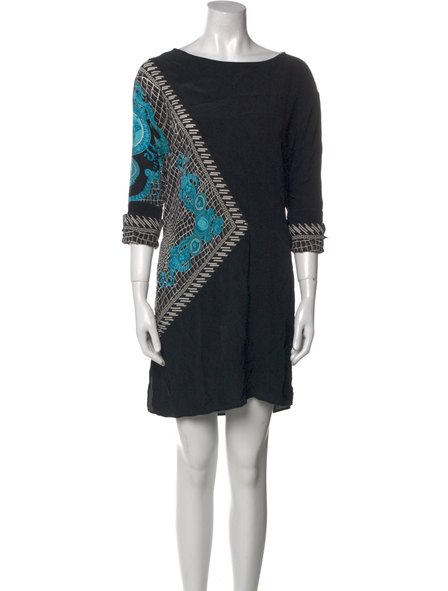 Versace Silk Mini Dress