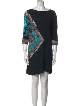 Versace Silk Mini Dress