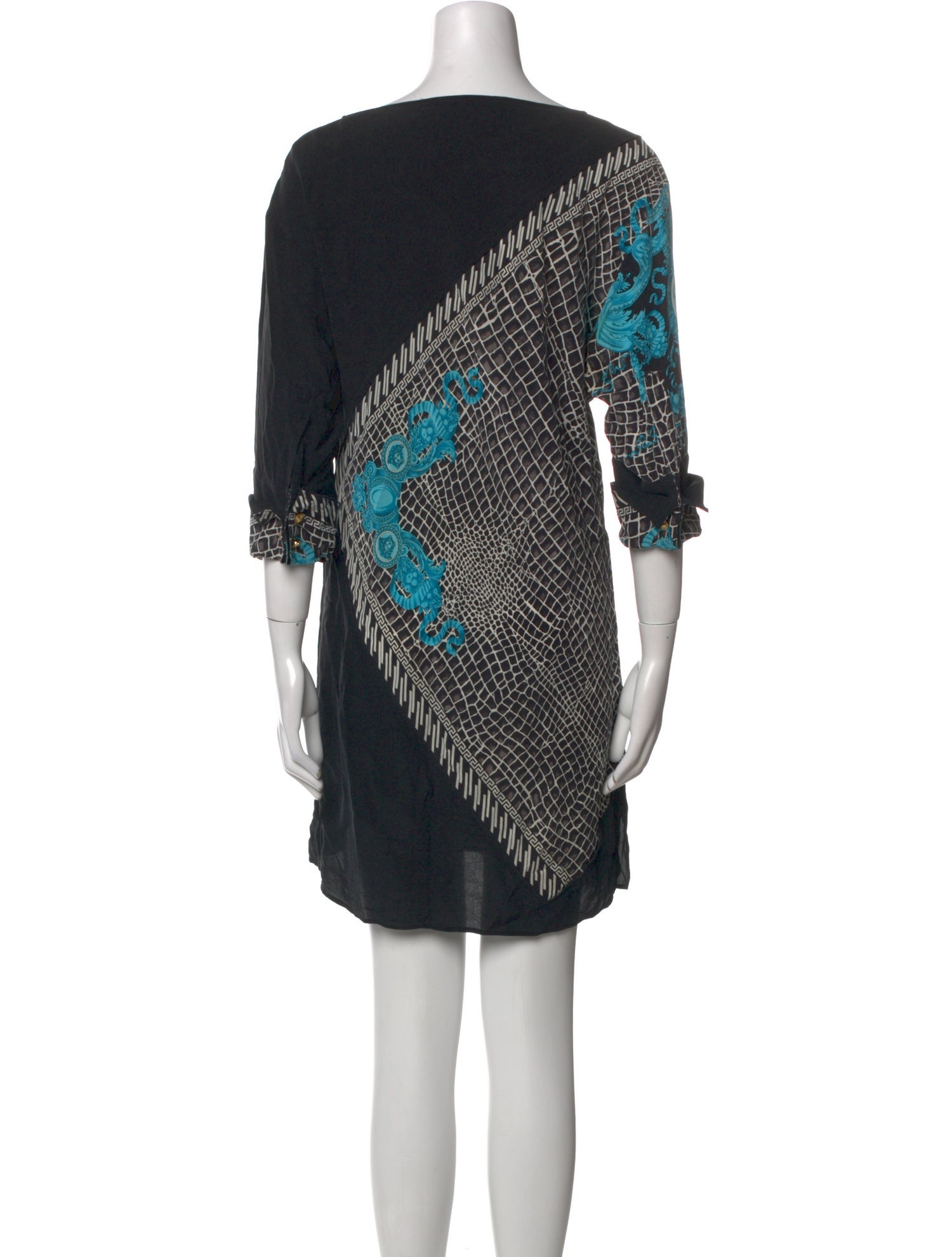 Versace Silk Mini Dress