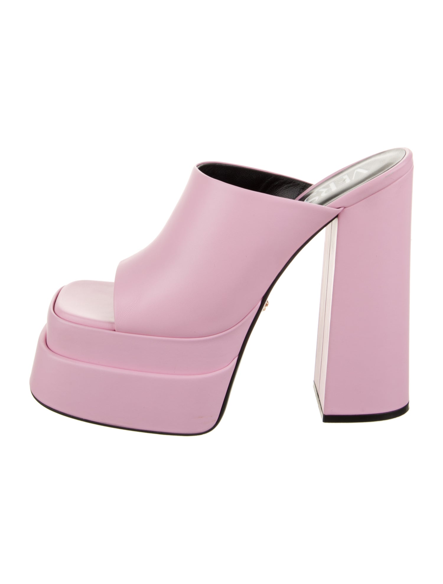 Versace Leather Slides